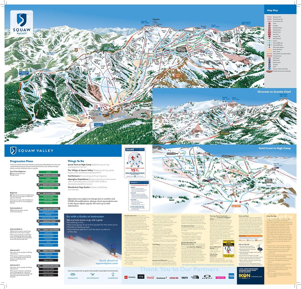 Tahoe Ski Atlas From Alpenglow Publishing Studio 80 Pages - The BackCountry